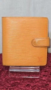 Louis Vuitton Epi Leather Compact Bifold Wallet Orange - Picture 1 of 10