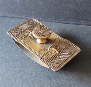 Antiguo patrón indio americano Jennings Brothers Rocker Blotter (principios de 1900) - Imagen 1 de 9