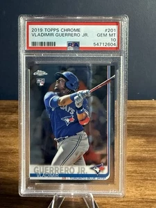 2019 Topps Chrome - Vladimir Guerrero Jr. #201 (RC) PSA 10 - Bild 1 von 2