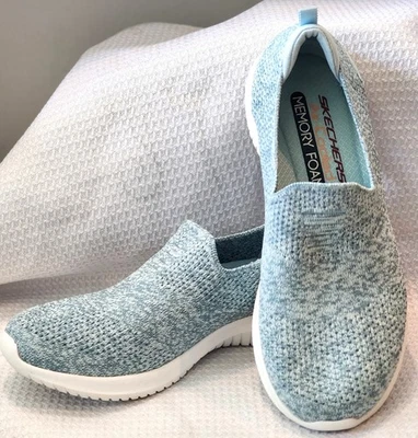 Sketchers Women’s  Ultra flex harmonious slip on comfort sneaker shoe size 6.5 - Image 1 of 4