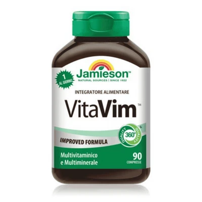 Jamieson Vita-Vim 90 cpr Multivitaminico Multiminerale Vitamine e Minerali