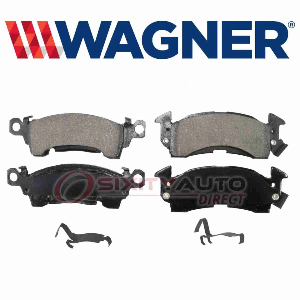Wagner Brake Front Disc Brake Pad Set for 1971-1974 GMC P25 P2500 Van - ks - Image 1 of 4