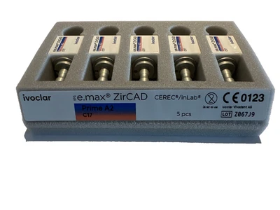 IVOCLAR VIVADENT ips emax ZirCAD PrimeA2 C17 cerec /inlab block