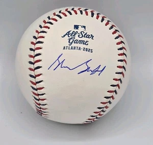 SHANE SMITH CHICAGO WHITE SOX ALL-STAR PITCHER SIGNED ROMLB BASEBALL UG COA - Picture 1 of 3