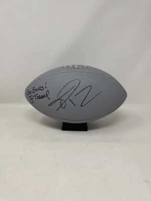 TERRELL PRYOR JIM TRESSEL SIGNED AUTOGRAPH FULL SIZE FOOTBALL OHIO STATE PSA COA - Image 1 of 3
