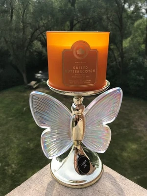 BRAND NEW SEALED Bath & Body Works Salted Butterscotch 3-Wick Candle - 14.5 oz - Image 1 of 4