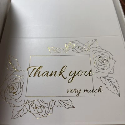 Набор из 48 благодарственных карточек с конвертами - Изображение 1 из 2