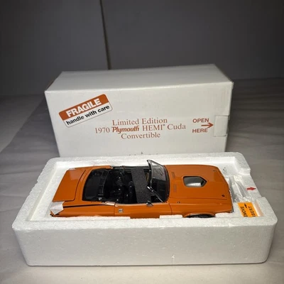 Danbury Como Nuevo 1970 Plymouth Hemi Cuda Convertible 1/24 Edición Limitada Foto 1 de 4