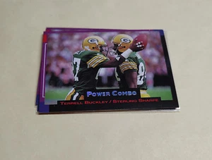1993 Pro Set Power Combo #2 Sterling Sharpe Green Bay Packers HOF - Picture 1 of 2