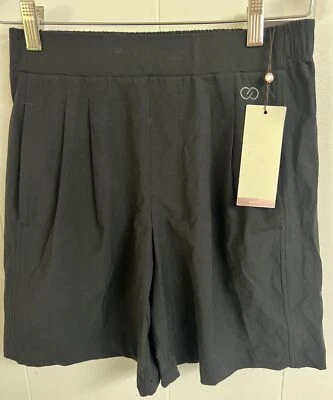 CALIA Shorts High Rise Shorts Journey Collection BLACK Size: X-SMALL NWT $50 - Image 1 of 4