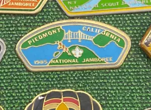 Spilla Jamboree Vintage BSA Boy Scouts America Metal 1985 Piemonte California - Foto 1 di 1