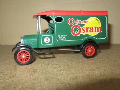 594Q 1988'S Matchbox Y21 Macao Ford Modello TT Van Osram 1926 Camion - Immagine 1 di 4