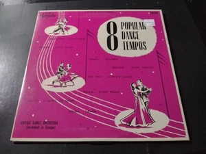 Royale Dance Orchestra – 8 Popular Dance Tempos VG++ Mono Royale LP Record 1954 - Imagen 1 de 4