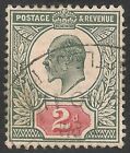 Great Britain #130B (A68) / Sg #290 Vf Used C.D.S. - 1911 2P King Edward Vii