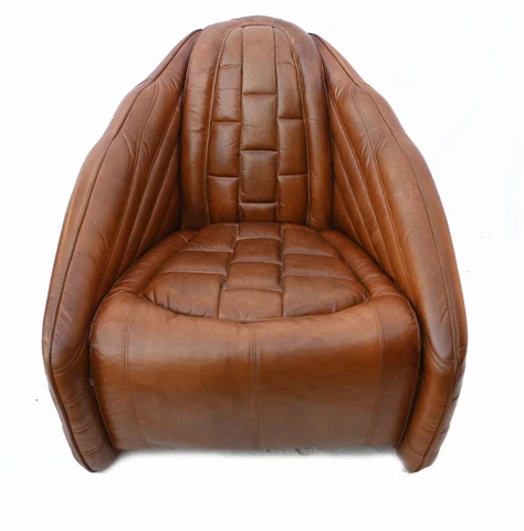 Aviator Club Chair Art Deco Streamline Modern Cover