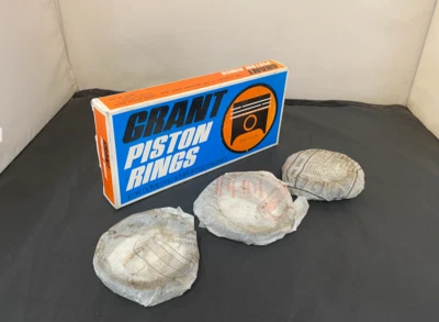 Grant Piston Rings - 1050-030 / 5730 - Fits 1949-55 MG & 1953-57 Wolseley - Image 1 of 4