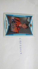 2008 Bowman Chrome Joe Mahoney signed baseball card