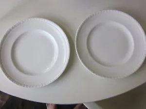 Two Wedgwood Hedge Rose Dinner Plates - Picture 1 of 5