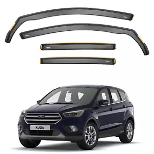 ISPEED Wind Deflectors for Ford Kuga MK2 2013-2019 5-Door SUV 4pc Set Visors - Picture 1 of 10