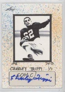 2013 Leaf Masterworks Sketch Cards 1/1 Gary Kezele (Charley Trippi) Auto 1j8