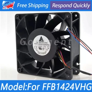 1PC For Inverter Cooling Fan FFB1424VHG 1.37A 140*140*50mm 3pin - Picture 1 of 8