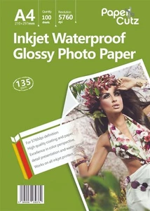 Premium Quality 135 gsm A4 High Gloss Photo Paper Inkjet - 100 Sheets  - Picture 1 of 14