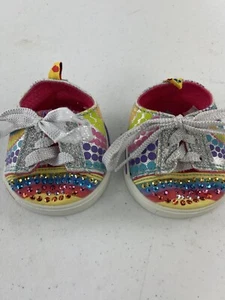 Build A Bear X Skechers twinkle toes shoes Teddy Bear Doll Shoes - Picture 1 of 7