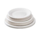 100x Round Paper Dinner Plates 9'' Disposable Plates Birthday Wedding Catering