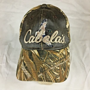 Cabela's Camouflage Duck Hunting Hat Adjustable Camo Embroidered - Picture 1 of 8