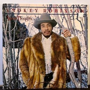SMOKEY ROBINSON - Warm Thoughts (1980) - 12" Vinyl Record LP - VG+ - Picture 1 of 3