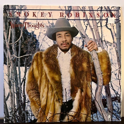 SMOKEY ROBINSON - Warm Thoughts (1980) - 12" Vinyl Record LP - VG+ - Image 1 of 3