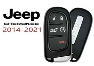 OEM 2014-2021 JEEP CHEROKEE SMART KEYLESS PROXIMITY REMOTE FOB GQ4-54T 68141580 - Bild 1 von 1