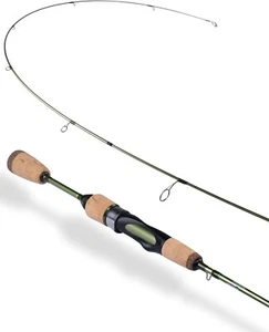 LITTMA Wild Streams Ultralight Fishing Rod, Carbon Fiber Blank, Cork Handle, 7ft - Picture 1 of 24