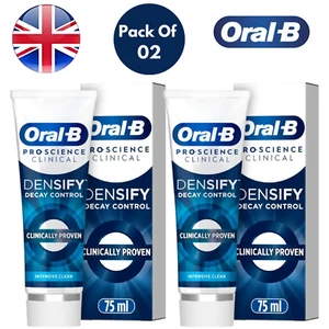 Oral-B Pro-Science Clinical Densify Decay Control Intensive 75ml - Pack of 2 - Picture 1 of 5