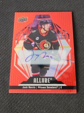 2022-23 UD ALLURE JOSH NORRIS #55 RED RAINBOW AUTO AUTOGRAPH 1:519 PACKS