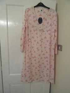 Lady Olga Size 18-20 Pink Floral Mix Nightdress. New - Picture 1 of 5