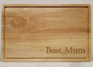 Regalo del Día de la Madre ChefRemi Grabado Personalizado Tablero de Cortar-Regalo de Boda - Imagen 1 de 10