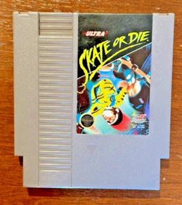 Cartucho Skate or Die Videojuego Nintendo NES 1988 Limpio Probado Años 80 De Colección Retro - Imagen 1 de 4