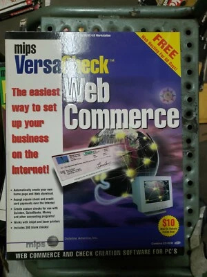 mips VersaCheck Webcommerce Versa Check Printing Includes 300 blank checks! New  - Image 1 of 3