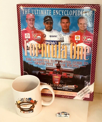 Formula One Collectibles: Encylopedia Book, Mug and Pin Racing Memorabillia Cover