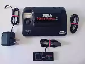 Consola Sega Master System II 2 Configuración Completa Limpia y Totalmente Probada - Imagen 1 de 13
