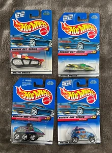 Hot Wheels 1999 Buggin' Out Serie Komplettsatz 4 Autos - Bild 1 von 3