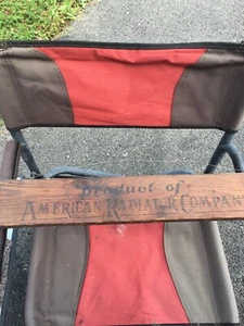 Antique American Radiator Company Wood Advertising Sign - Picture 1 of 5