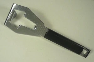 Apribottiglie vintage Foley nero e acciaio inox - Foto 1 di 3