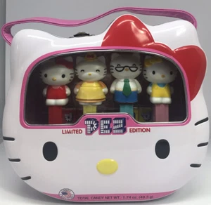 Limited Edition Hello Kitty Pez Box Gift Set Collection Sanrio 2014 Purse Box - Picture 1 of 8