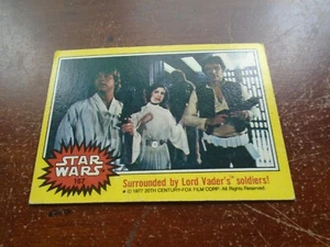 1977 Topps Star Wars #167 Surrounded by Lord Vader's Soldiers! Sehr guter Zustand - Bild 1 von 4