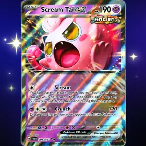 Scream Tail EX - Doble Raro - Pokemon TCG S & V Twilight Masquerade #094/167 - Imagen 1 de 4