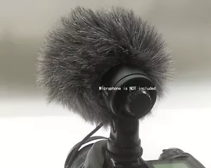 Parabrisas escopeta peluda silenciador de viento para micrófono estéreo Nikon ME-1 - Imagen 1 de 6