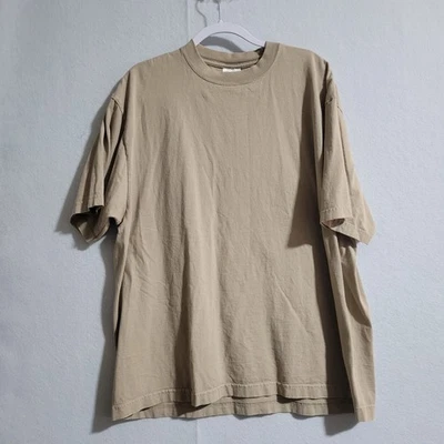 Camiseta Shaka Wear Streetwear Essentials Para Hombre Super MAX Beige Pesado Talla XL Foto 1 de 4