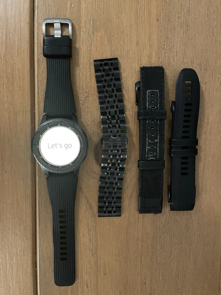 Samsung Gear S3 Frontier 46mm Stainless Steel Case W/ Extra Wrist Bands - Image 1 of 4